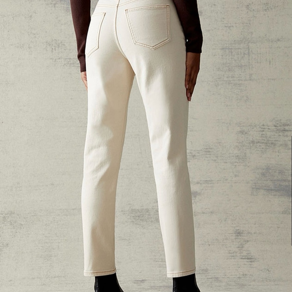 PacSun Cream stretch Mom Jean. Size 25. NWOT. - Picture 2 of 7